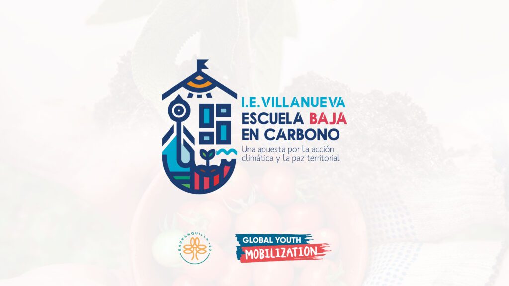 Banner Escuelas bajas en carbono Fundación Barranquilla +20 Energía y Transporte