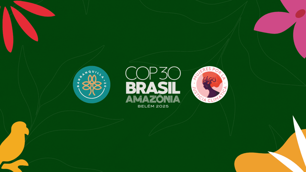 Banner COP30 Fundación Barranquilla+20 Cambio climático - Acción