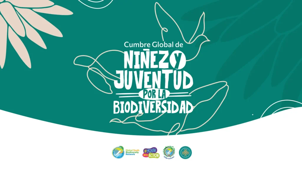 Banner Cumbre global de ninez y juventud por la biodiversidad 2 Fundación Barranquilla +20 Biodiversidad y ecosistemas marinocosteros y terrestres